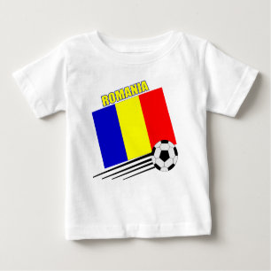 Romanian Soccer Team Baby T-Shirt