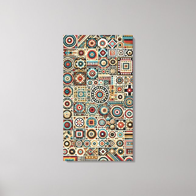 romanian style canvas print (Front)