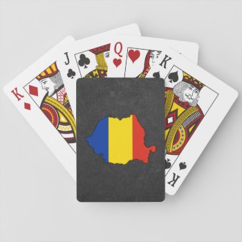 Romanian Trip Souvenir Playing Cards by OfficialFlags at Zazzle