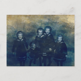 Romanov children postcard