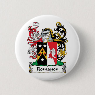 Romanov Family Crest Pinback Button