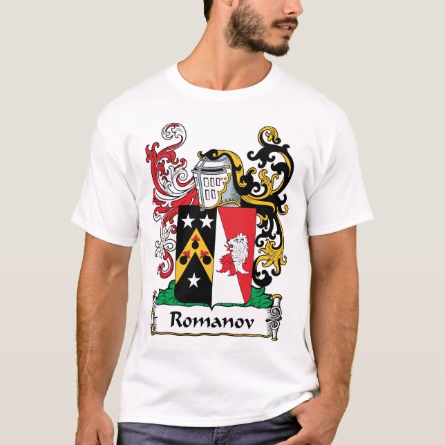 Romanov Family Crest T-Shirt (Front)