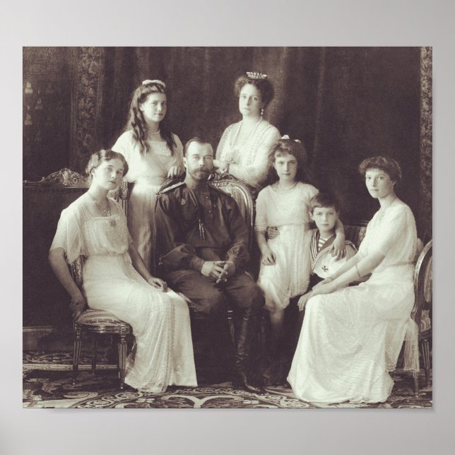 Romanov Family Portrait - 1913 Poster (Front)