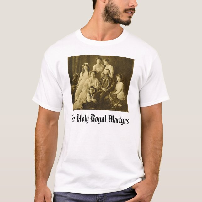 Romanov, The Holy Royal Martyrs  T-Shirt (Front)