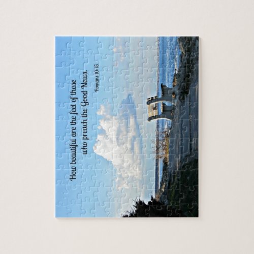 Romans 1015 How beautiful are the feet Jigsaw Puzzle