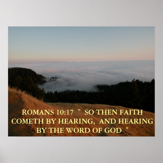ROMANS 10:17 POSTER (Front)