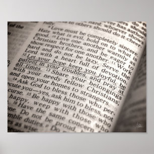 Romans 12:12 [Print] Poster