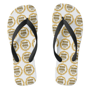 Romans 12:15 KJV Bible Scripture Verse All-Over Flip Flops