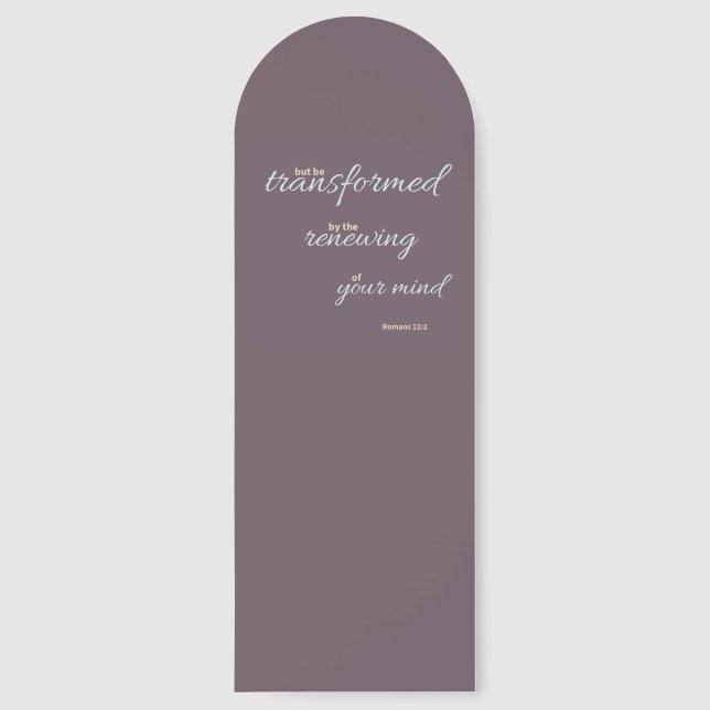 Romans 12:2 Bookmark (Front)