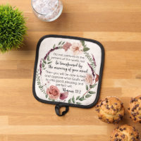 Romans 12:2 Do not conform to the pattern Floral