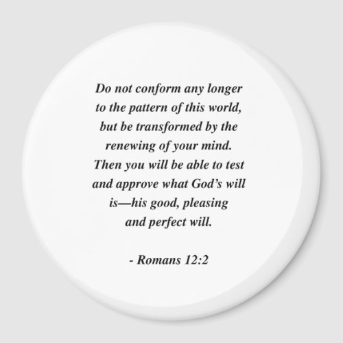 ROMANS 122 MAGNET