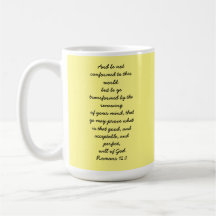 Romans 12:2 Mug