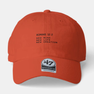 Romans 12:2 New Mind Life Creation Minimalist 47 Brand Hat
