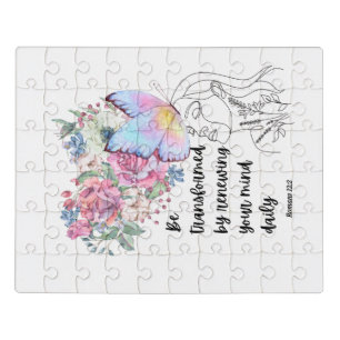 Romans 12:2 Poster Jigsaw Puzzle