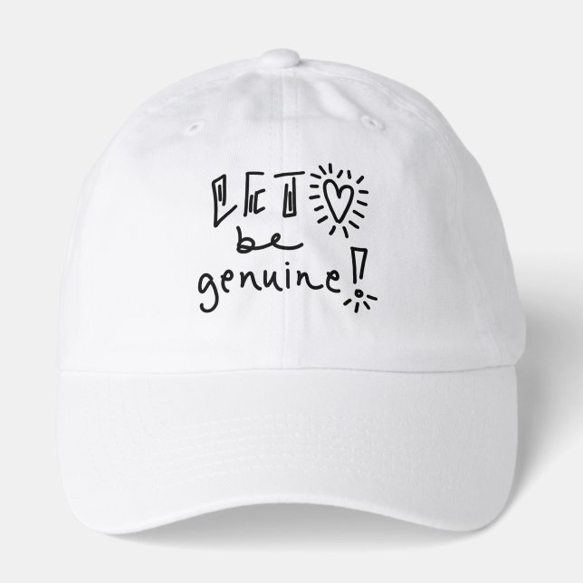 Romans 12:9 Hat (Front)