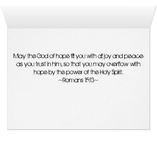 Romans 15:13 (Inside Horizontal (Bottom))