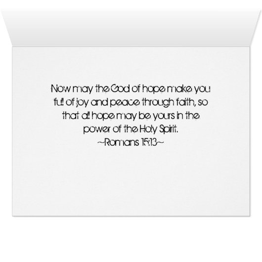 Romans 15:13 (Inside Horizontal (Bottom))