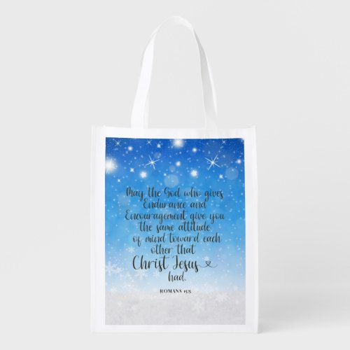 Romans 155 Reusable Grocery Bag