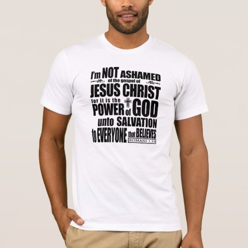 Romans 116 _ No Shame T_Shirt