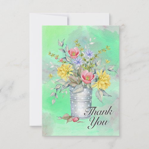 Romans 18 I thank my God for you Inspirational Thank You Card
