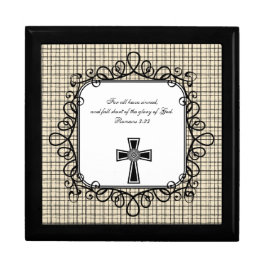 Romans 3:23 Bible Verse Keepsake Box