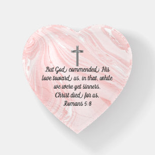 Romans 5:8 Paperweight