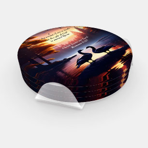  Romans 6:23 God so loved   Coaster Set