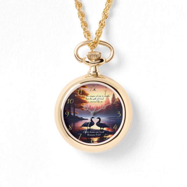  Romans 6:23 God so loved   Watch (Front)