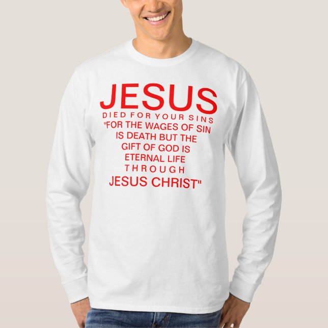 ROMANS 6:23 T-Shirt (Front)
