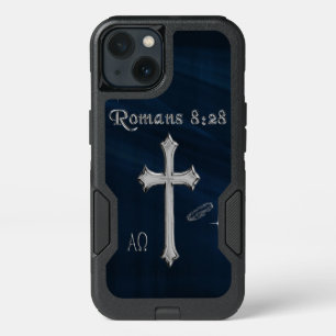 Romans 8:28 Christian Bible verse iPhone 13 Case