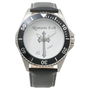 Romans 8:28 Christian Bible verse Watch