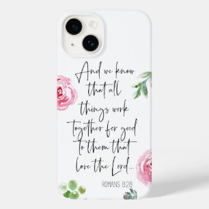 Romans 8:28 KJV iPhone14 case