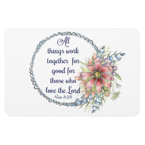 Romans 828 magnet