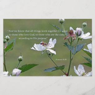 Romans 8:28 stationery