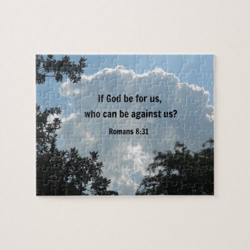 Romans 831 If God be for us Jigsaw Puzzle