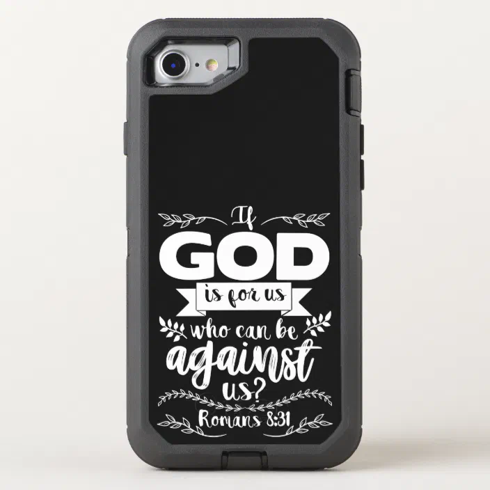 Romans 8 31 Otterbox Iphone Case Zazzle Com