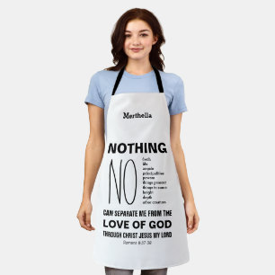 Romans 8:38-39 NOTHING CAN SEPARATE Christian Apron
