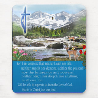 Romans 8::38 mousepad