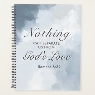 Romans 8:39 God's Love Bible Verse Christian Planner