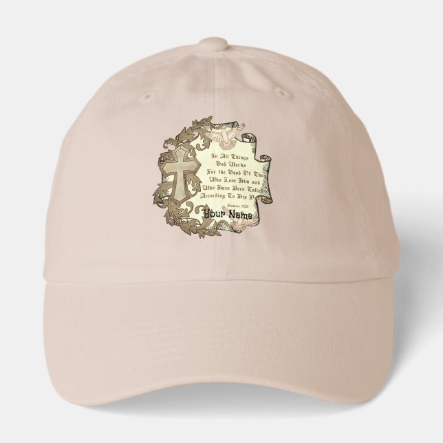 Romans Eight 28 Hat (Front)