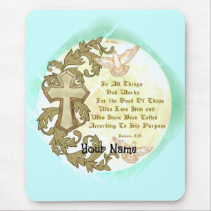 Romans Eight 28 Mouse Pad