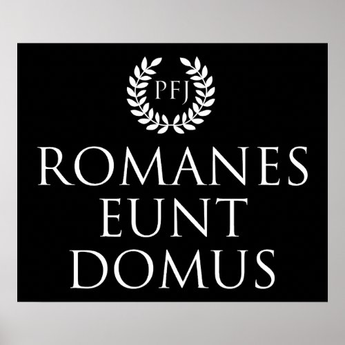 Romans Go Home Poster