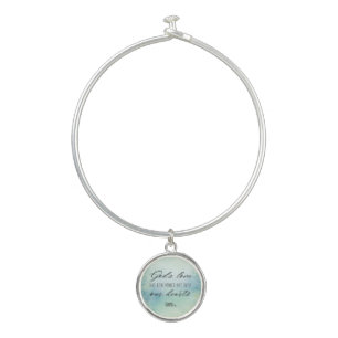 Romans God's Love Has Been Poured Into Our Hearts Bangle Bracelet