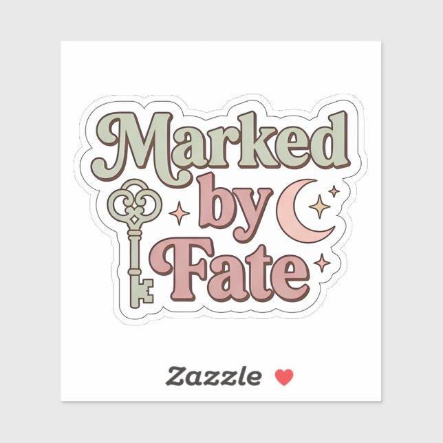 Romantasy Reader - Marked by Fate Sticker (Sheet)