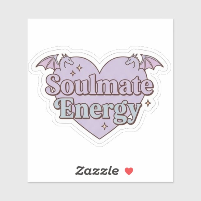 Romantasy Reader - Soulmate Energy Sticker (Sheet)
