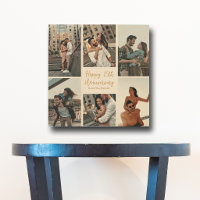 Romantic 5th Wedding Anniversary Photo Collage