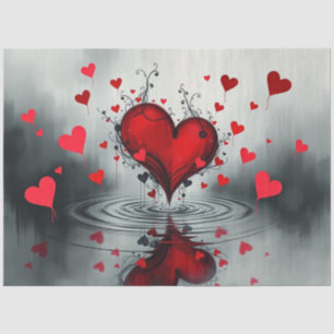 Romantic Abstract Gothic Tissue Paper