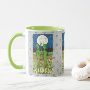 Romantic Aliens UFO Roswell Designer Humorous Mug