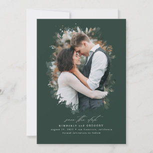 Romantic and Dreamy Save the Date Photo