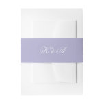 Romantic Anemones Invitation Belly Band